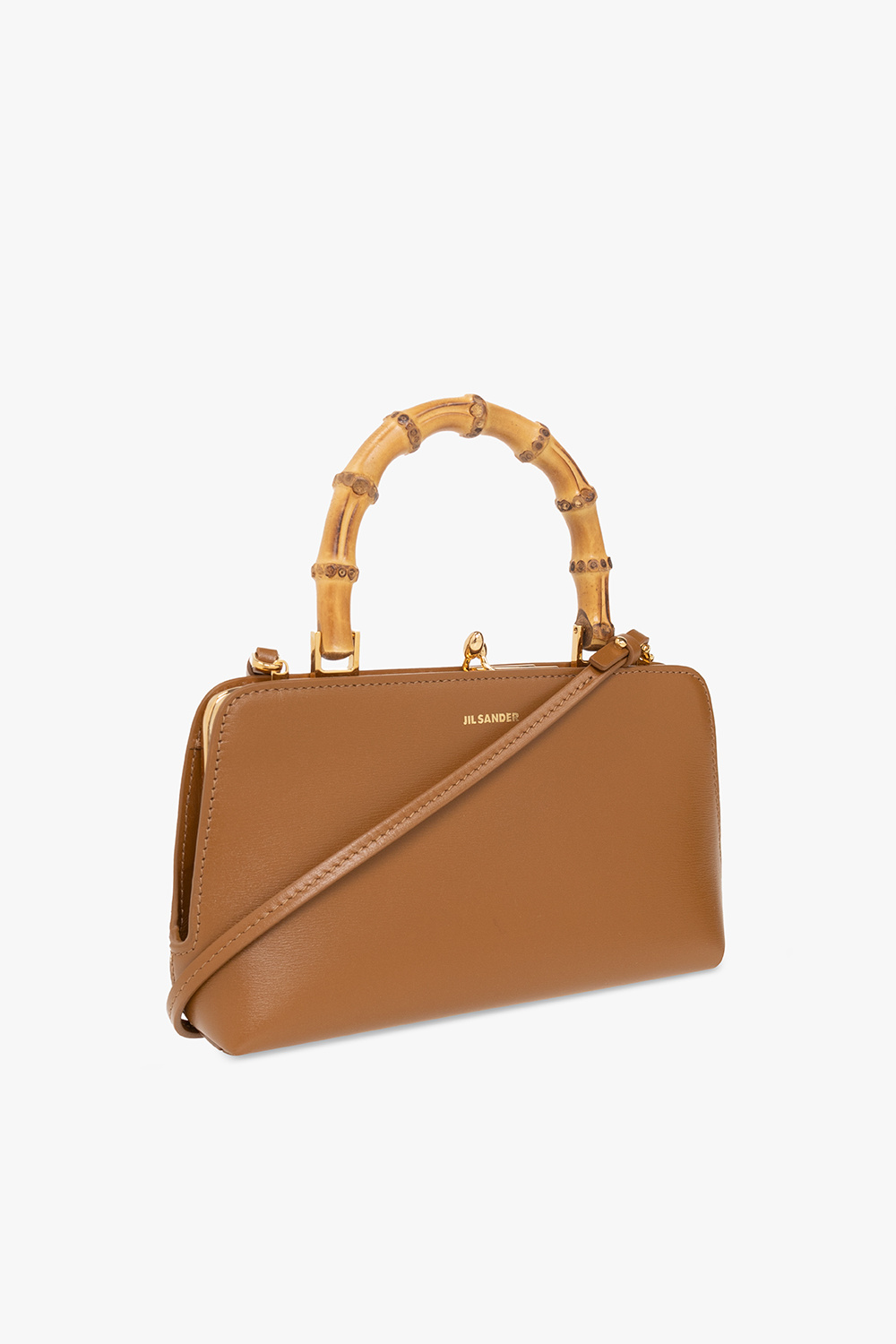 SchaferandweinerShops Sweden - Brown 'Goji Bamboo Mini' shoulder